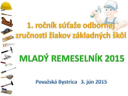 Mladý remeselník 2015