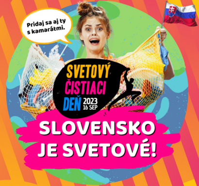 „Upracme Slovensko – “Svetový čistiaci deň 2023”