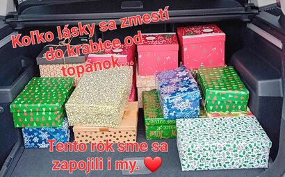 Koľko lásky sa zmestí do krabice od topánok