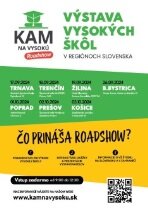 "Výstava vysokých škôl" a "Jobfair iba pre stredoškolákov"