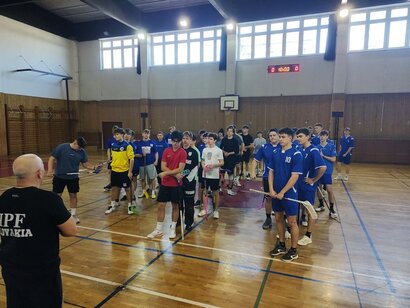 Tretie miesto našich žiakov na RK vo florbale žiakov SŠ v Púchove