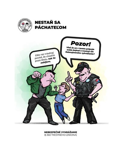 Nestaň sa páchateľom