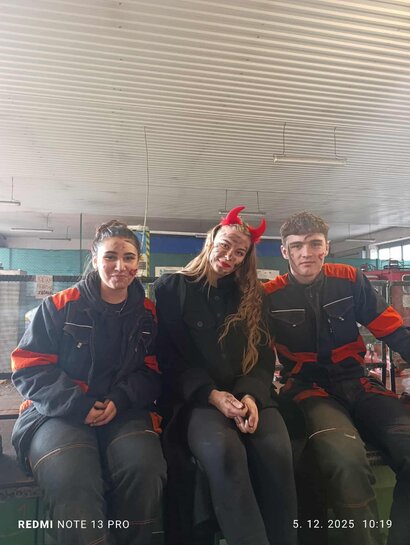 Mikulášska družina na našej škole 