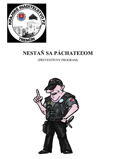 Nestaň sa páchateľom