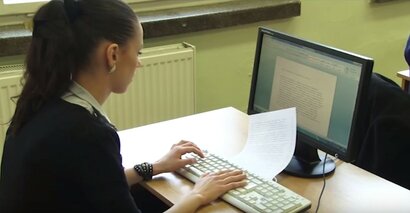 Súťaž v presnom písaní so Slovenským stenografom
