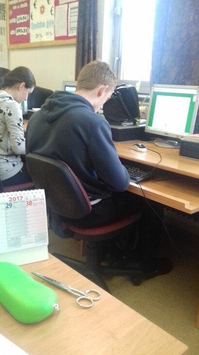 Súťaž v odpise neznámeho textu na PC