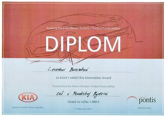 Kia innovation award - diplom01