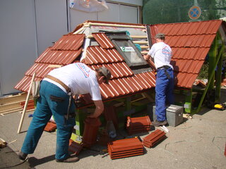 odbor strechár - na súťaži