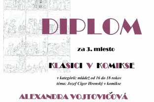 Zväčšiť fotografiu - 3.miesto v sútaži klasici v komikse