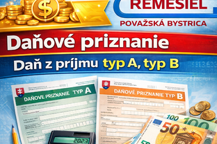 Zväčšiť fotografiu - Daňové priznanie 2026