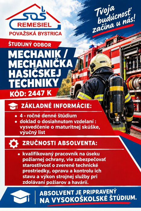 Mechanik hasičskej techniky