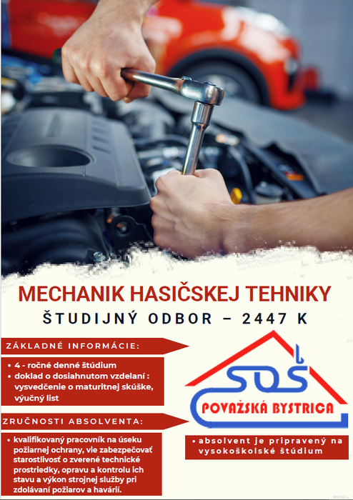 Mechanik hasičskej techniky