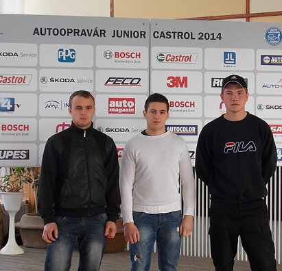 Oblastné kolo súťaže Autoopravár Junior Castrol