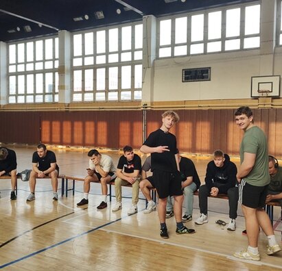 Školské kolo v silovom 5-boji chlapcov o Najsilnejšieho stavbára školy