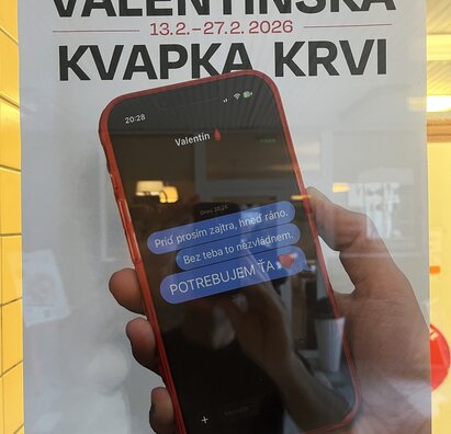 Valentínska kvapka krvi 2026