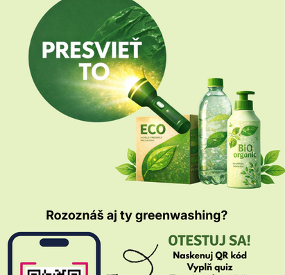 PRESVIEŤ TO - greenwashing